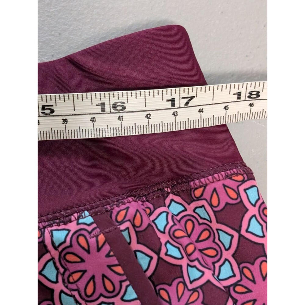 Lands' End Women's Quick Dry Swim Shorts with Panty geometric mandala size 14 - Picture 7 of 8